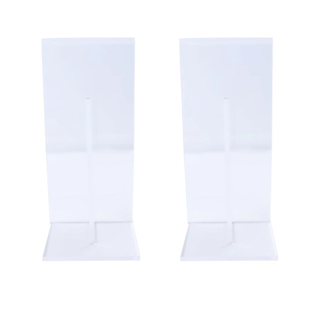 Lisciante per torte in acrilico, 25x10 cm – Strumento per lisciare creme al burro e fondant