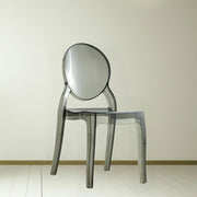 Sedia ematite 44x55x90 cm fumè