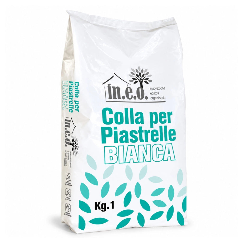 COLLA PER PIASTRELLE 1KG BIANCA