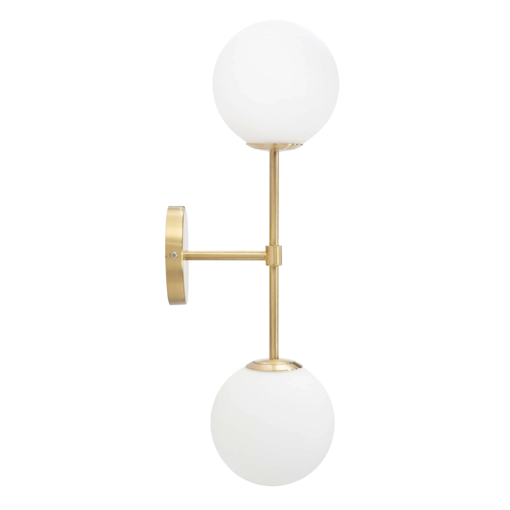 Taroud, Lampada da Parete Necessarie 2 Lampadine, oro