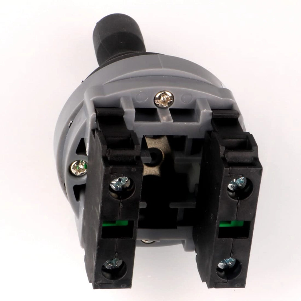 Interruttore per joystick, 2 posizioni, 30 mm, a contatto momentaneo, 150-380 V, colore nero