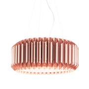 Sospensione 3 Luci Copper Metallo Cromato cm. 60 x 31h