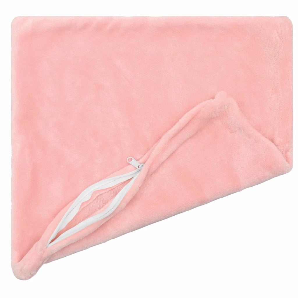 Federa 6 pz HEERLEN Rosa 60 x 60 cm Flanella 912802