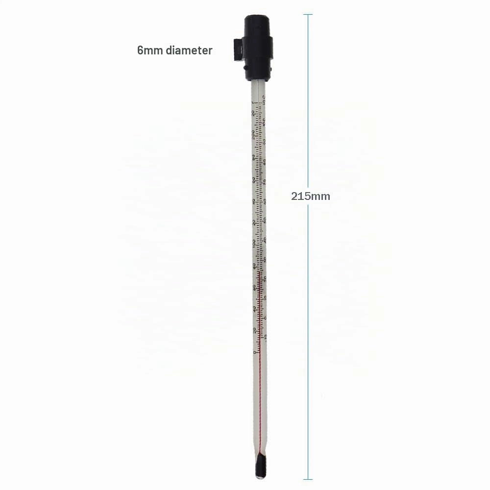 Termometro per birra, in vetro, da -5 a +105 °C, lunghezza 200 mm