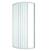 Box doccia semicircolare asimmetrico Tina Lux 70x90 cm sx