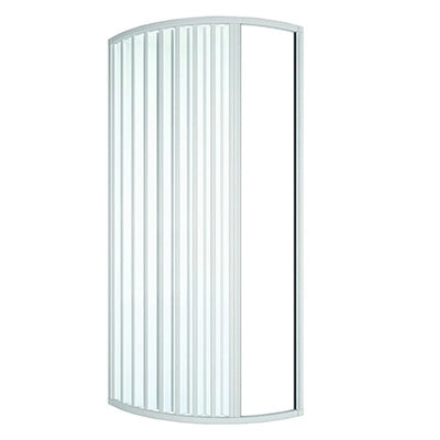 Box doccia semicircolare asimmetrico Tina Lux 70x90 cm sx