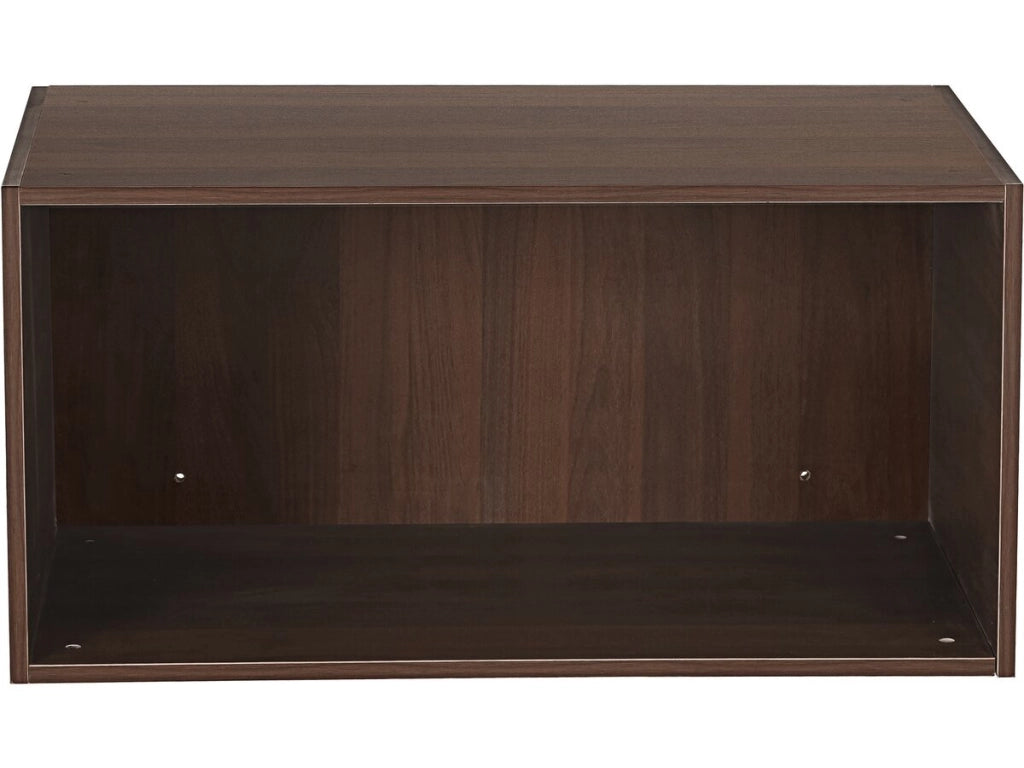 Modulo di rialzo per cabina armadio in legno "Opéra" - 80 x 45 x 40 cm - Marrone