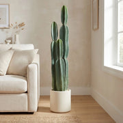 Cactus artificiale in vaso alto 111 cm, verde