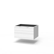 Base portalavabo 1 cestone SOLMIRA bianco opaco
