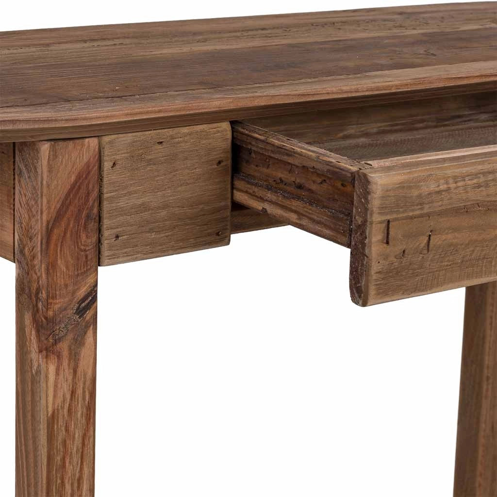 Mobile ingresso in legno marrone 95x35x76h cm