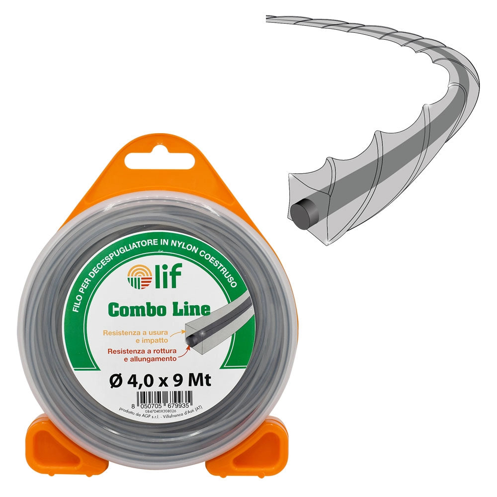 FILO PROFESSIONALE 'MAGIC LINE' quadro elicoidale mm 4,0 mt 9