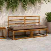Cuscino per panchina VIANEN 100% Poliestere Tortora 953018