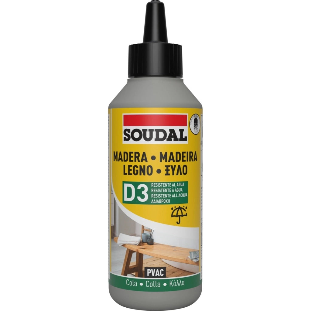 ADESIVO PER LEGNO D3 250GR BIANCO