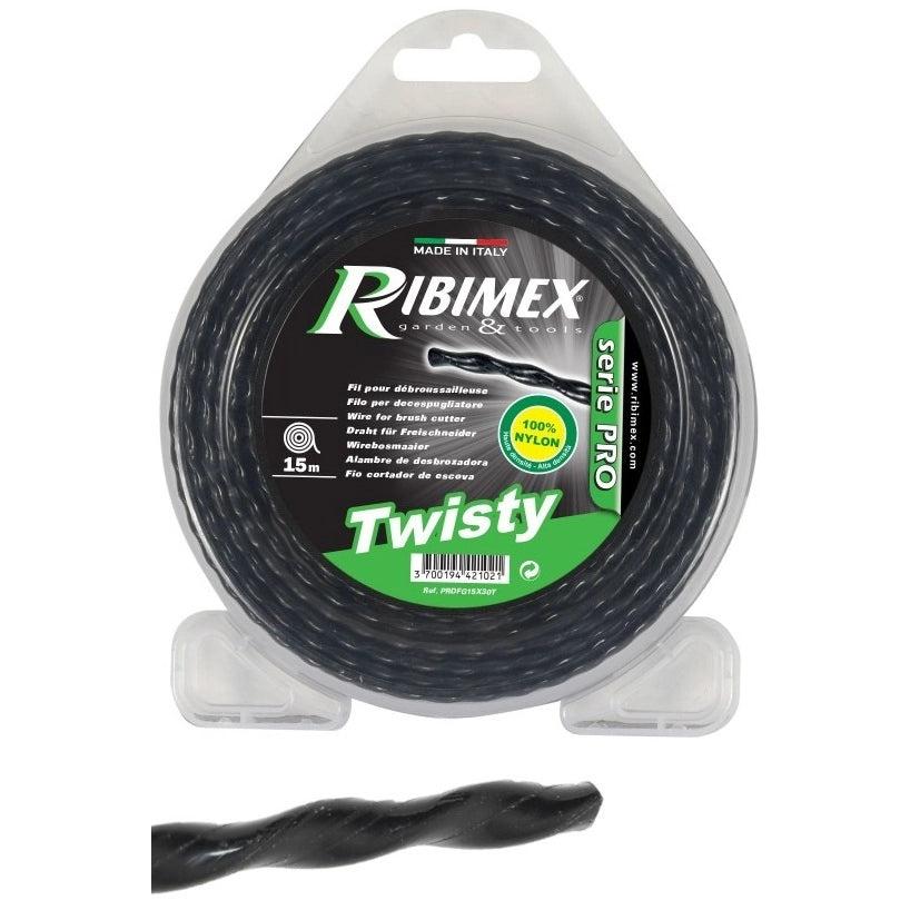 FILO ATTORCIGLIATO DECESPUGLIATORE 15M D.2,4MM