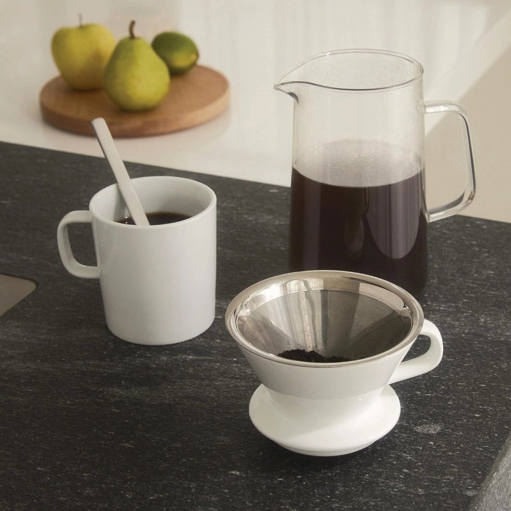 SLOW COFFEE, Caraffa e Filtro, Alessi