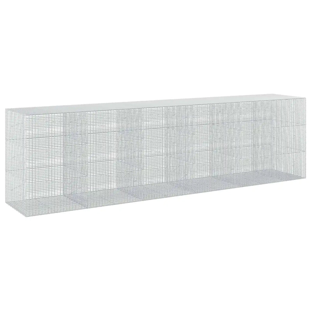 Gabione con Filo da 5 mm e Rete da 5x2,5 cm 550x100x150 cm 3463901