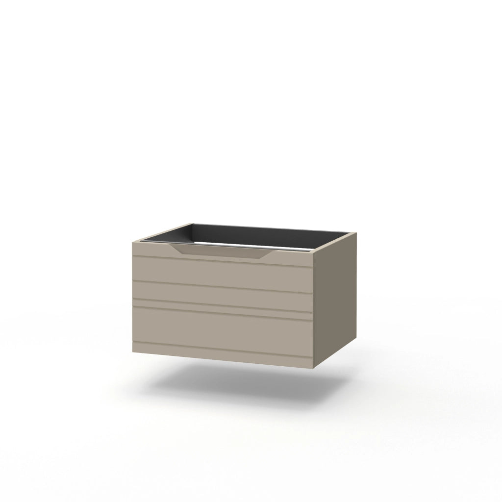 Base portalavabo 1 cestone SOLMIRA tortora