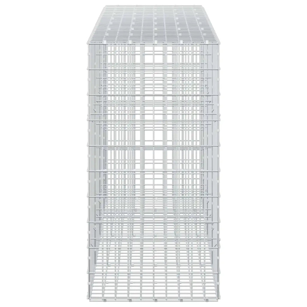 Gabione con Filo da 5 mm e Rete da 5x10 cm 350x50x100 cm 3464737