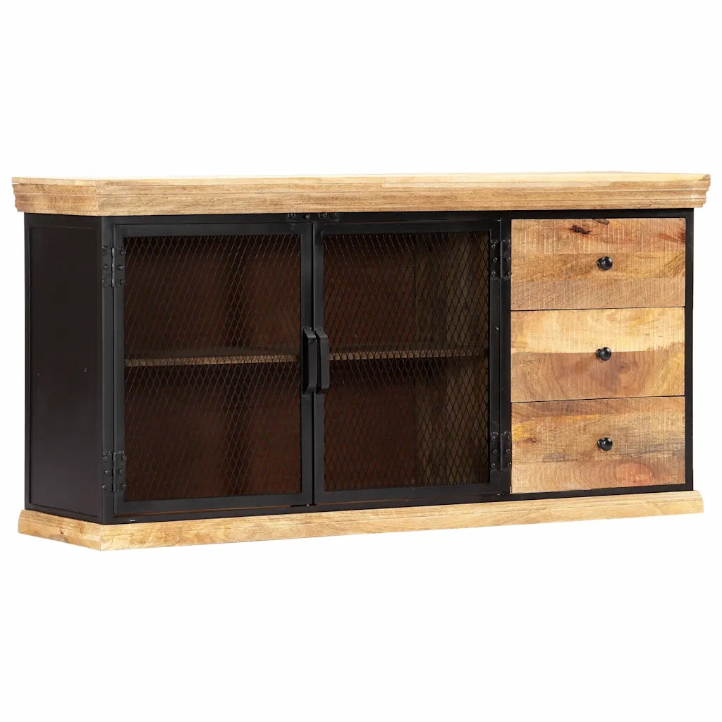 Credenza 150x40x75 cm in Legno Massello di Mango 248101