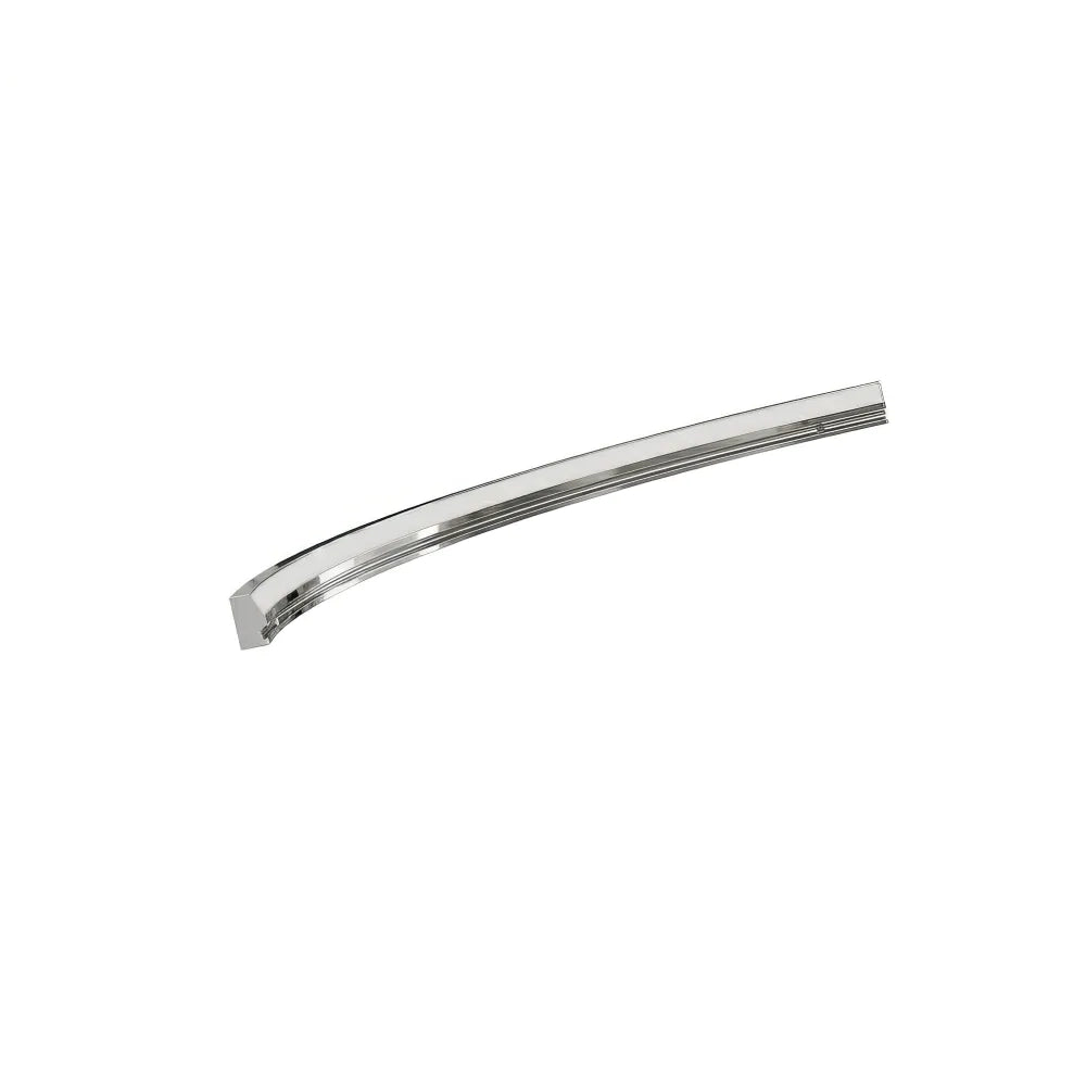 Applique led per specchio tondo 70cm in alluminio cromato IP44 4000K | Moon