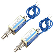Elettromagnete a solenoide JF-0530B, 12V DC, 5N, 300mA, a azione push-pull
