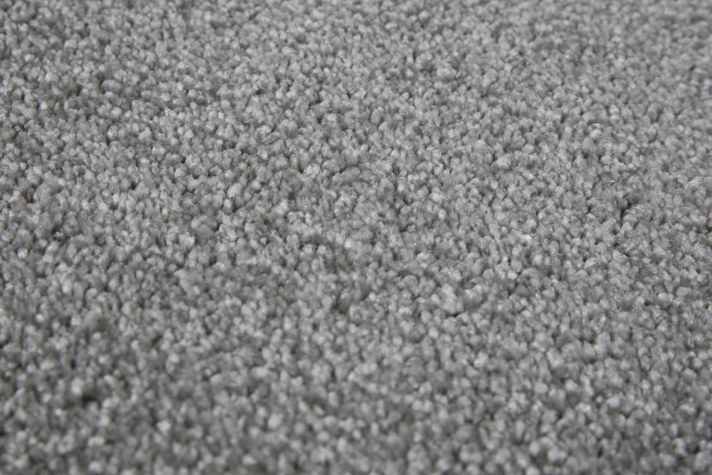 Tappeto, color grigio chiaro, 60x110 cm, pelo corto, in polipropilene, facile da pulire