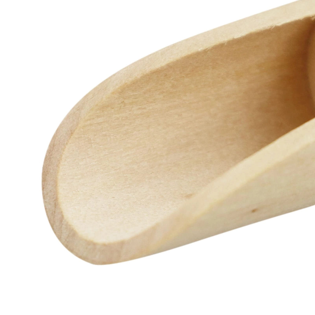 Set di 12 cucchiai di legno con fori, lunghezza 7,5 cm, ideali per spezie
