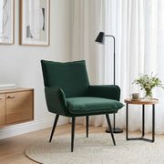 Poltrona Verde Scuro Velluto 42047725