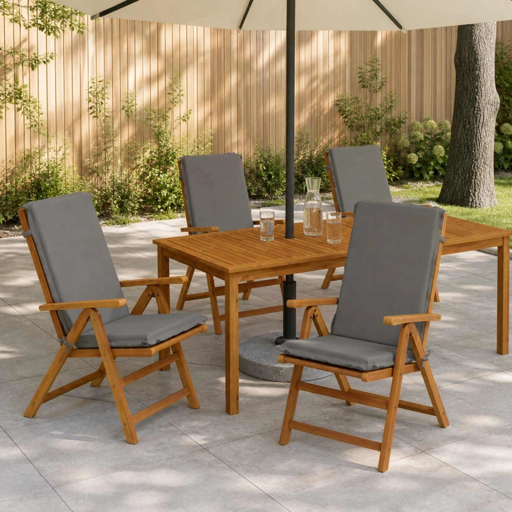 Cuscino per sedia a schienale alto GEMERT 6 pz 100% Poliestere 945893