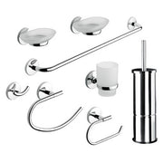 Set accessori bagno 8 pezzi