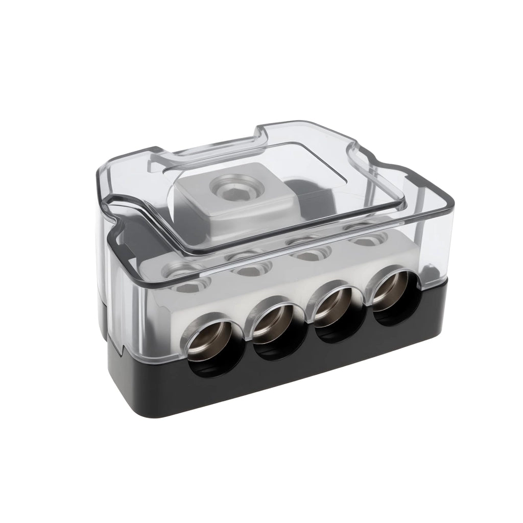 Blocco di distribuzione di corrente da 1/0 GA a 4x4 GA per impianti audio automobilistici