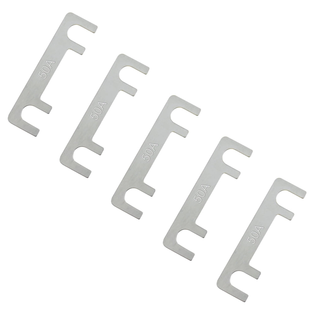 Fusibili a filo da 50A, 32V DC, confezione da 5 pezzi, dimensioni 41x11mm