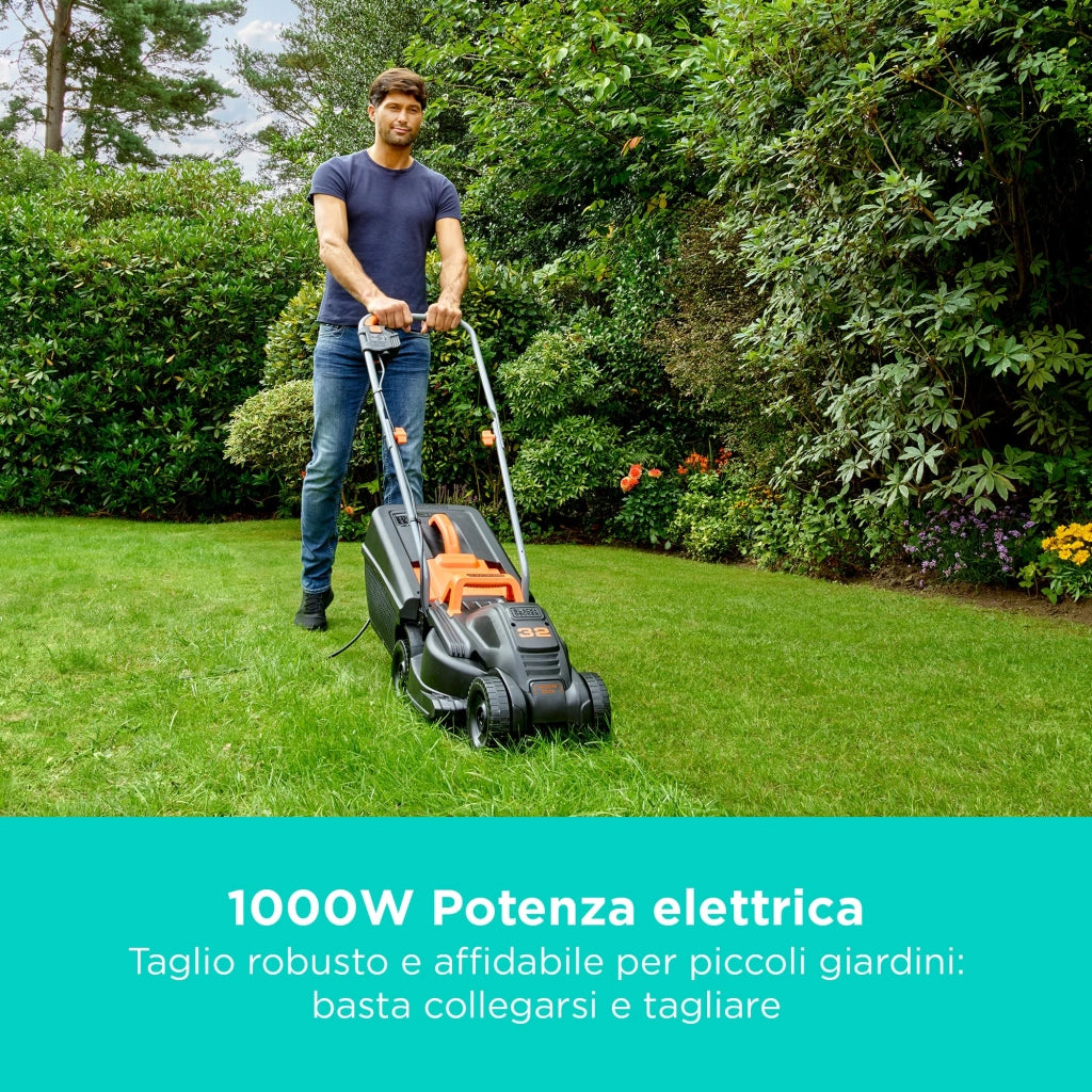 Rasaerba Elettrico B e D BEMW351 1000W 32 cm Black e Decker