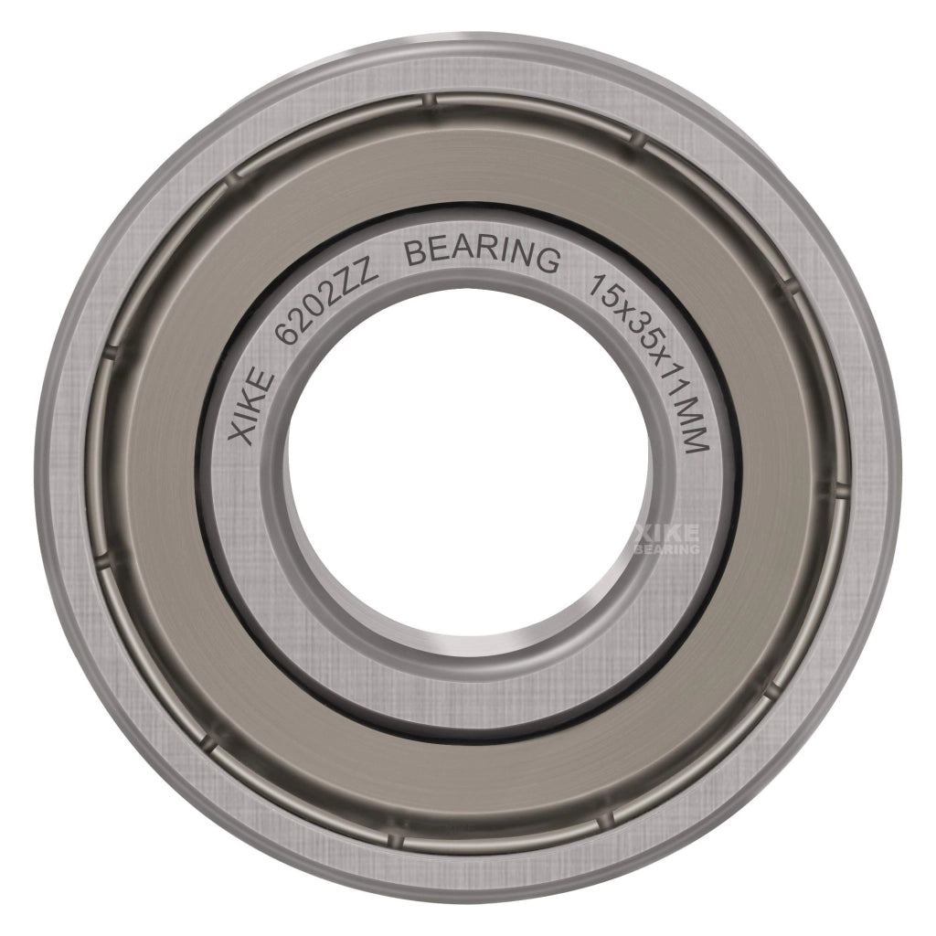 Cuscinetti a sfera 6202ZZ, dimensioni 15x35x11 mm, acciaio al cromo, confezione da 4 pezzi