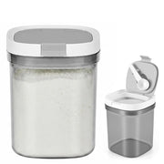 Contenitore ermetico per caffè da 1300 ml, con coperchio e cucchiaino