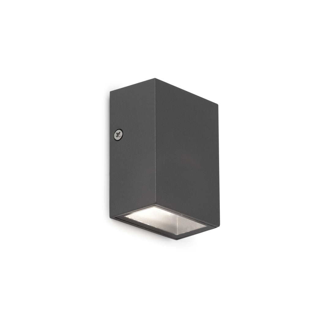 CANON, Lampada a Muro da Esterni, Faro Barcelona Colore: Grigio Scuro