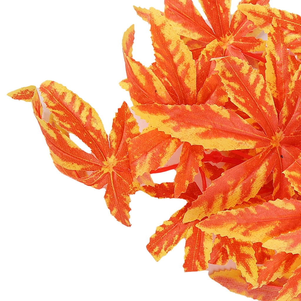 Pianta artificiale a forma di rettile, con ventosa, 30 grammi, arancione