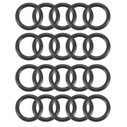 Guarnizioni O-ring, 21x15x3 mm, 20 pezzi, colore nero