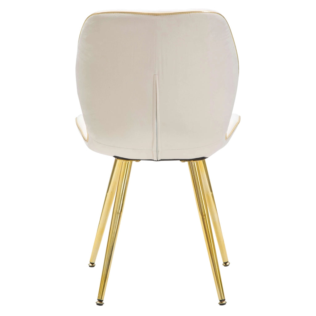 Bohinj, Sedia 2 Sedie, Bianco Crema
