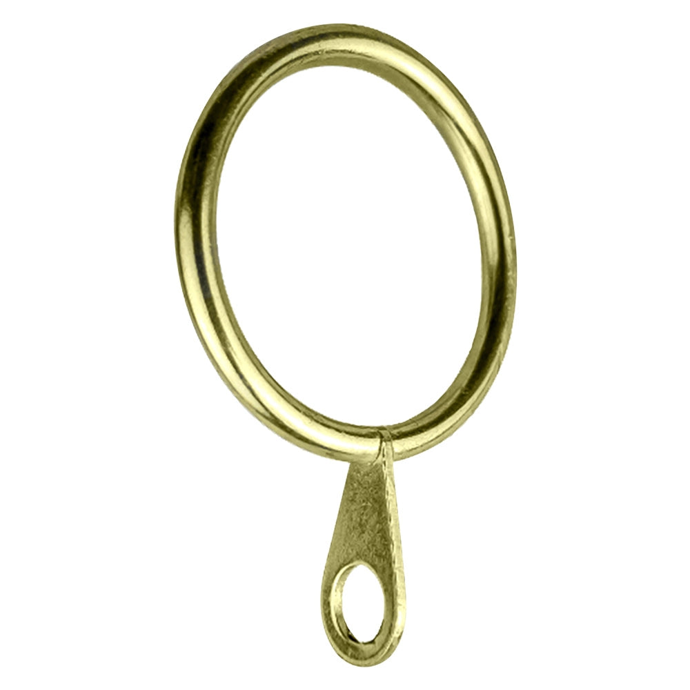 ANELLO PER SCORRITENDA col. oro - Ø 12 mm  cf. 6 pz
