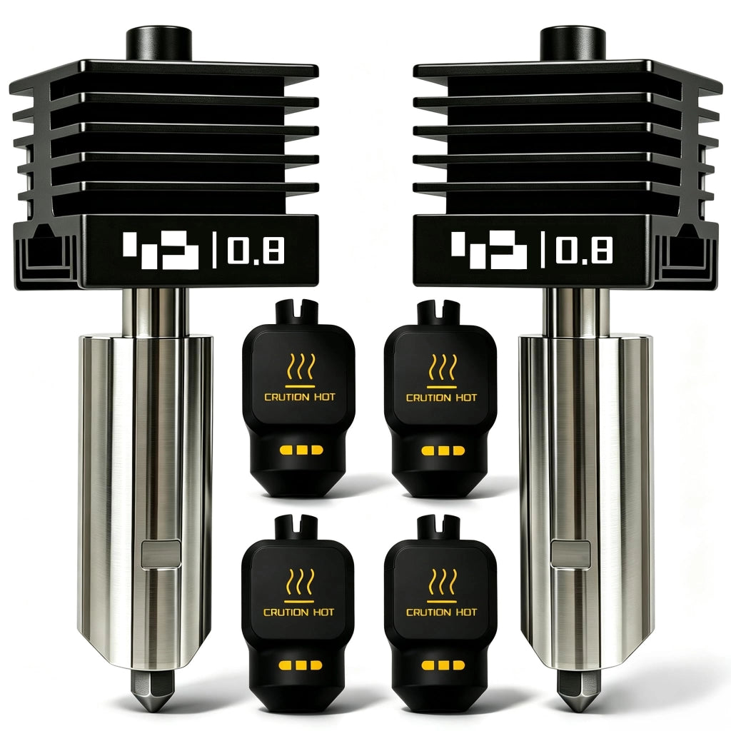 Set di 2 hotend da 0,8 mm, modello P2S, per stampanti 3D