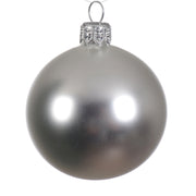 Box 6 Palline Vt Argento opaco d.8 Cm