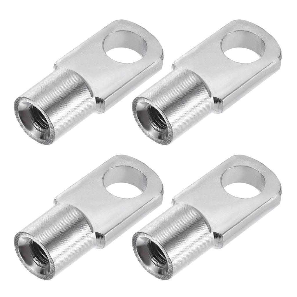 Molle di compressione per molle a gas, M6 x 8 mm, argento, 4 pezzi