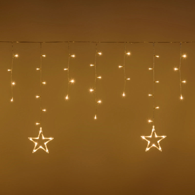Ice Light Stelle 150 LED 400x80cm bianco caldo