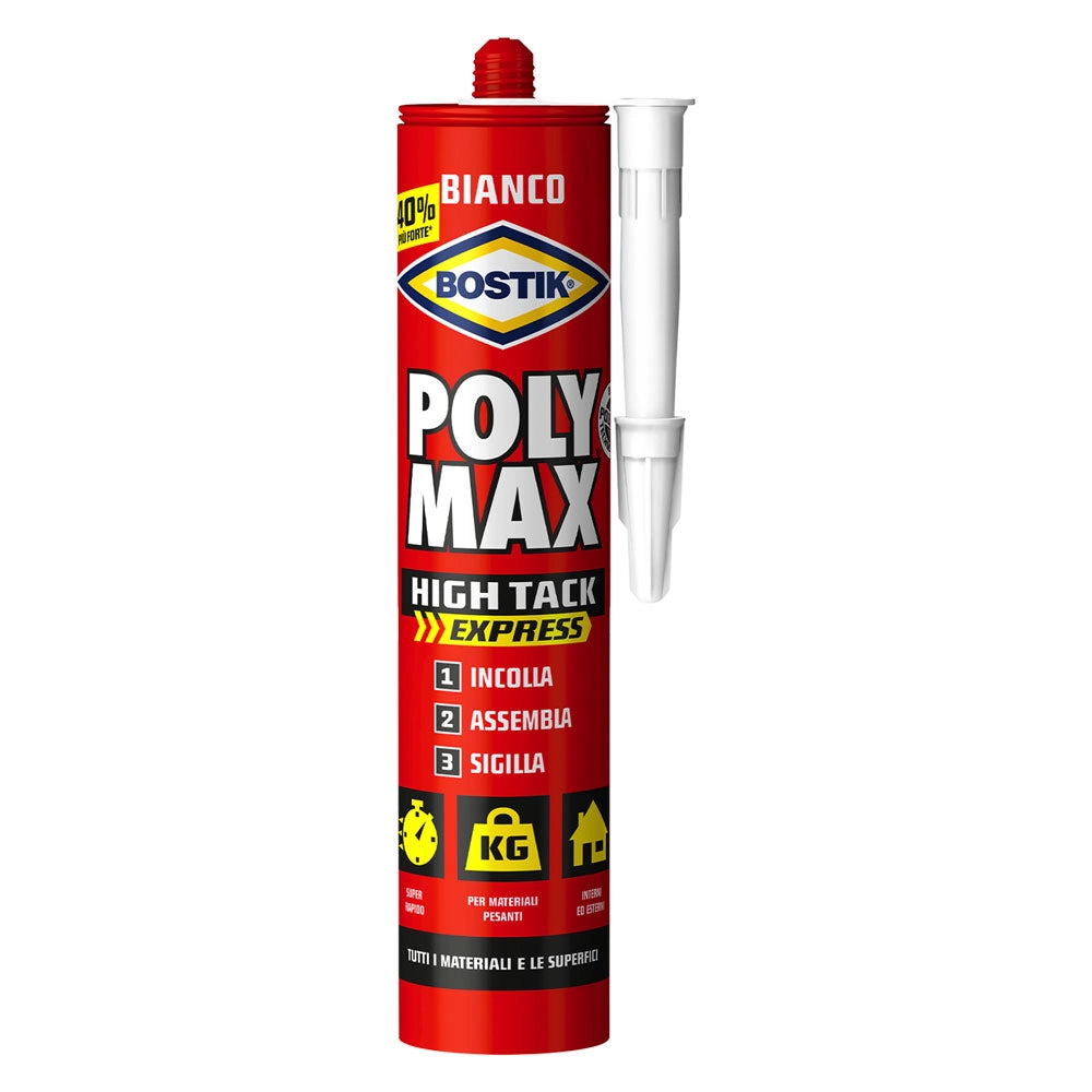 ADESIVO SIGILLANTE UNIVERSALE 'POLY MAX' HTE gr. 440 - bianco