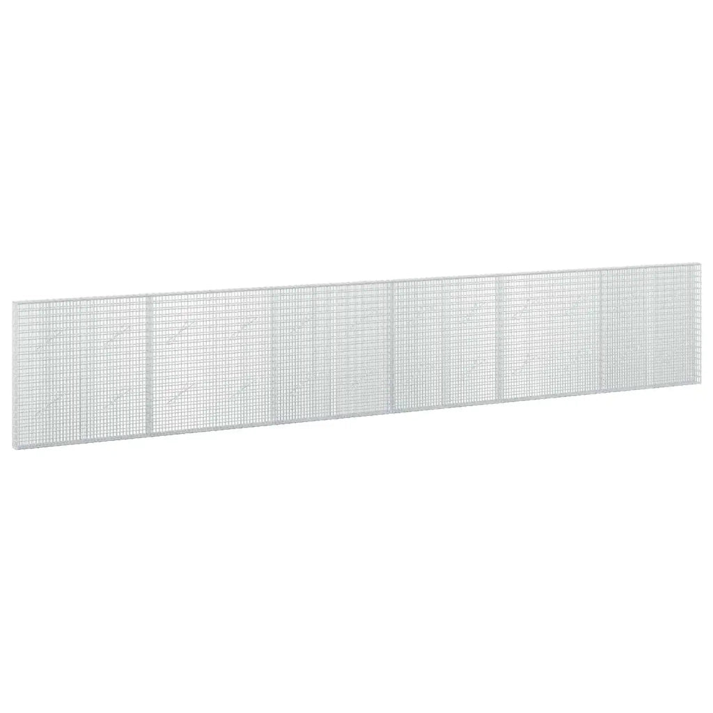 Gabione con Filo da 5 mm e Rete da 5x2,5 cm 600x10x100 cm 3463494