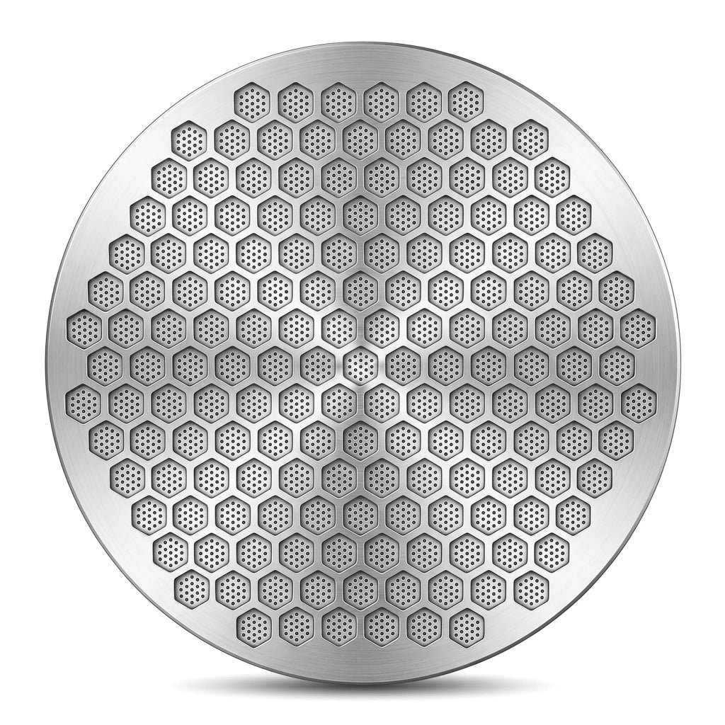 Schermo in acciaio inossidabile da 53 mm per portafiltro, riutilizzabile