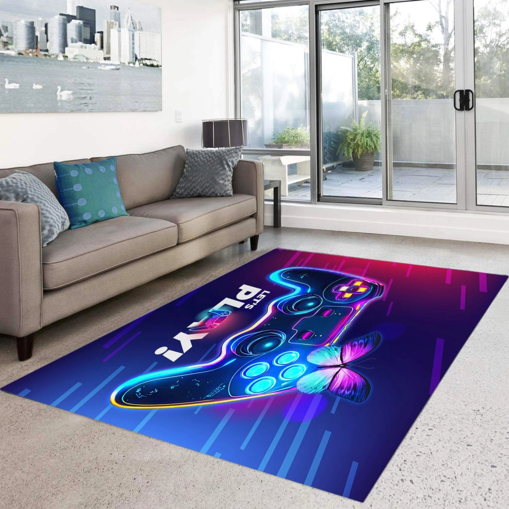 Tappeto antiscivolo per controller di gioco, lavabile, 150 x 200 cm