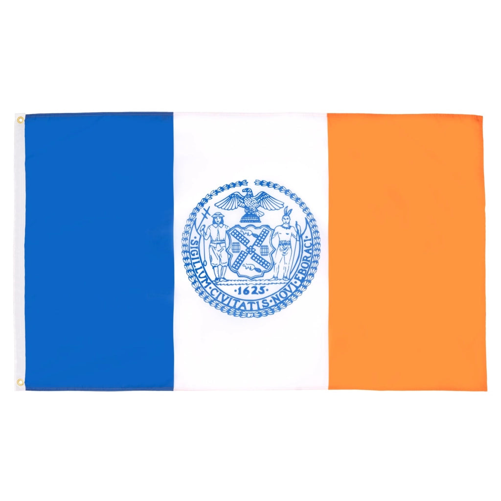 Bandiera New York City 150x90 cm poliestere 100D con 2 anelli