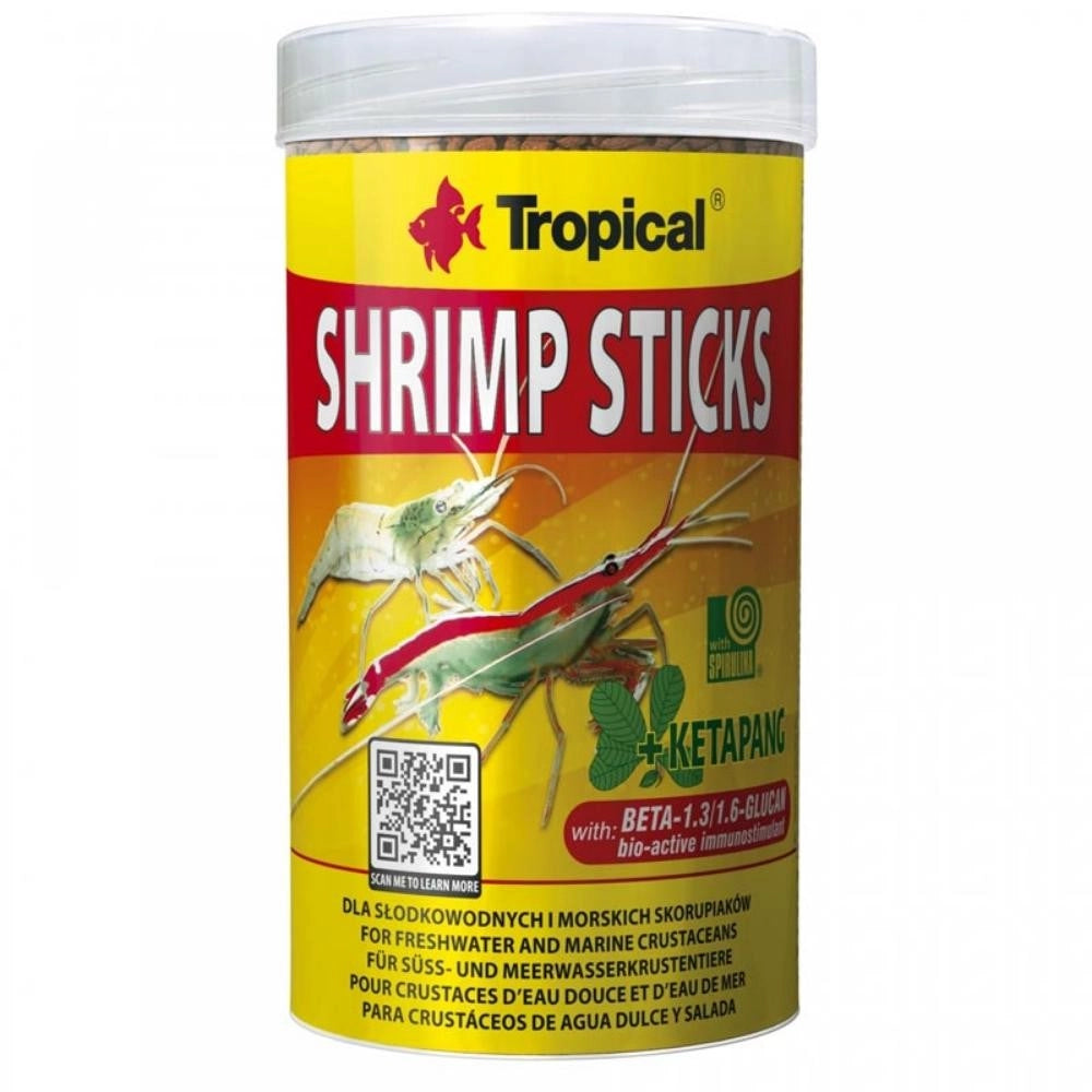 Tropical Shrimp Sticks - stick per crostacei di acqua dolce e marini Formato: 250 ml